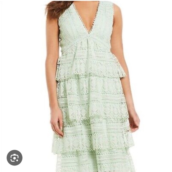 Gianni Bini Sky Tiered Dress - Picture 1 of 7